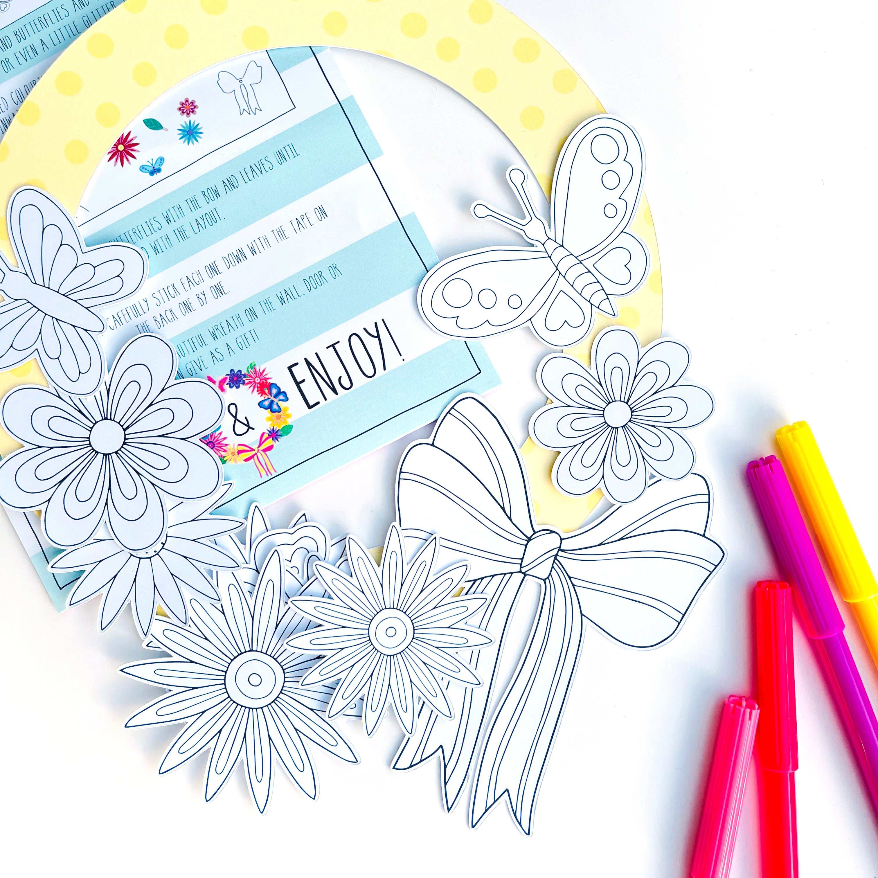 DIY Wreath Kit - Loubiblu