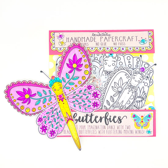 Butterfly Craft Kit - Loubiblu