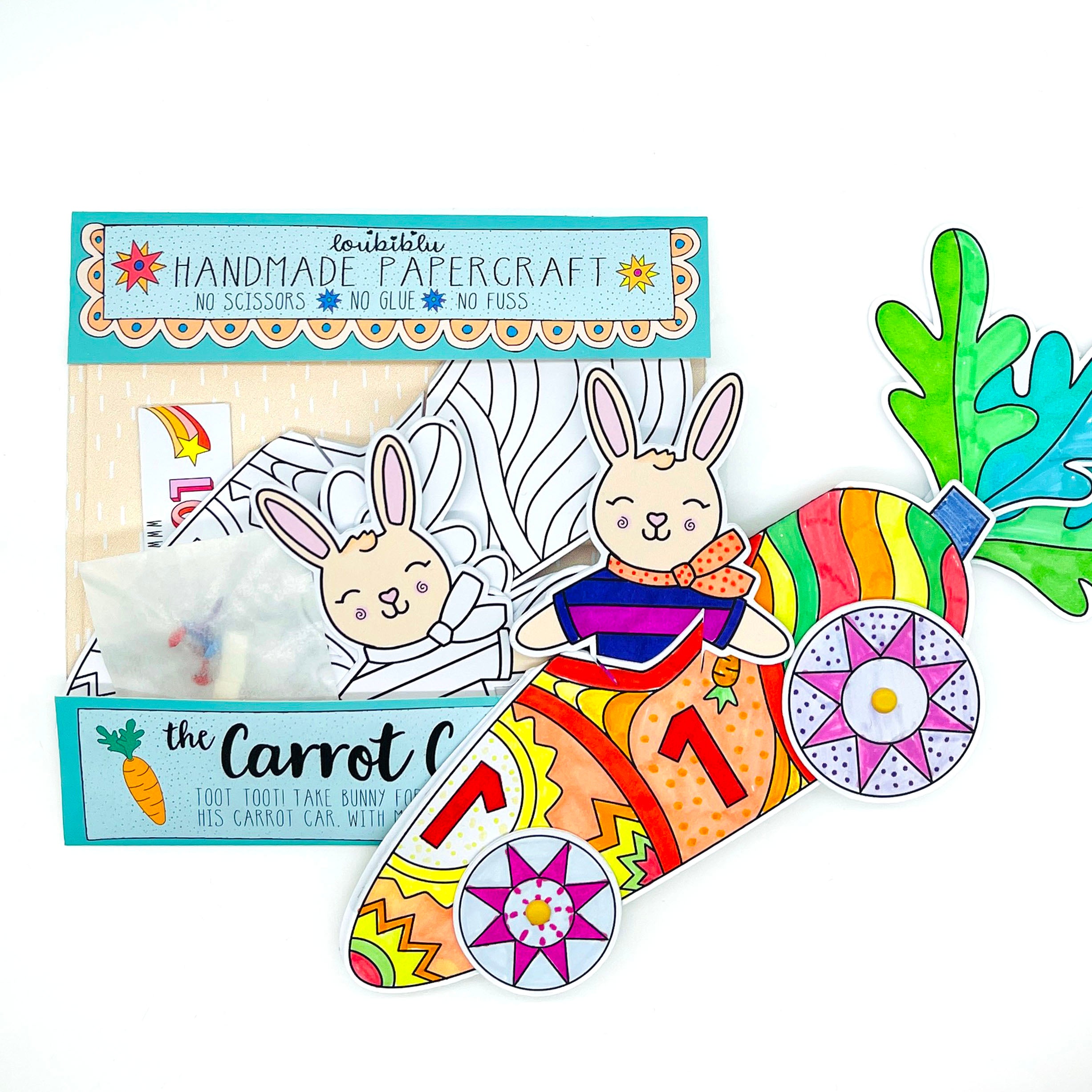 Easter craft kit- Loubiblu