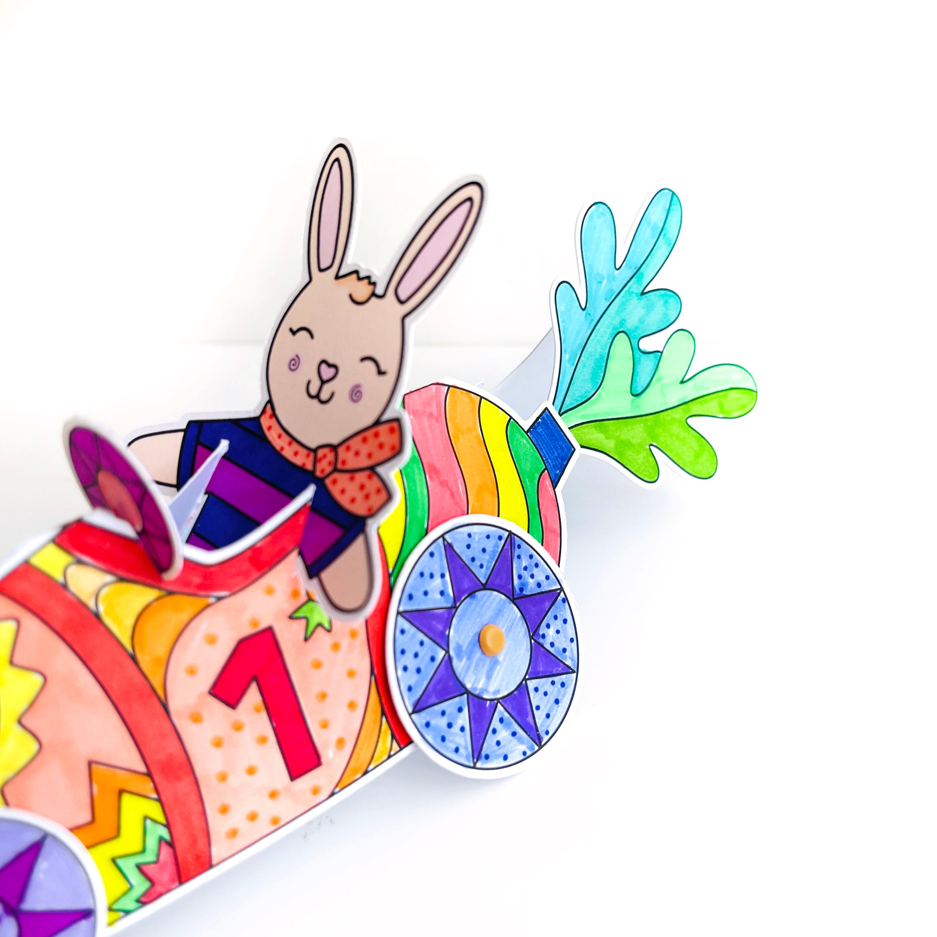 Easy easter craft - Loubiblu