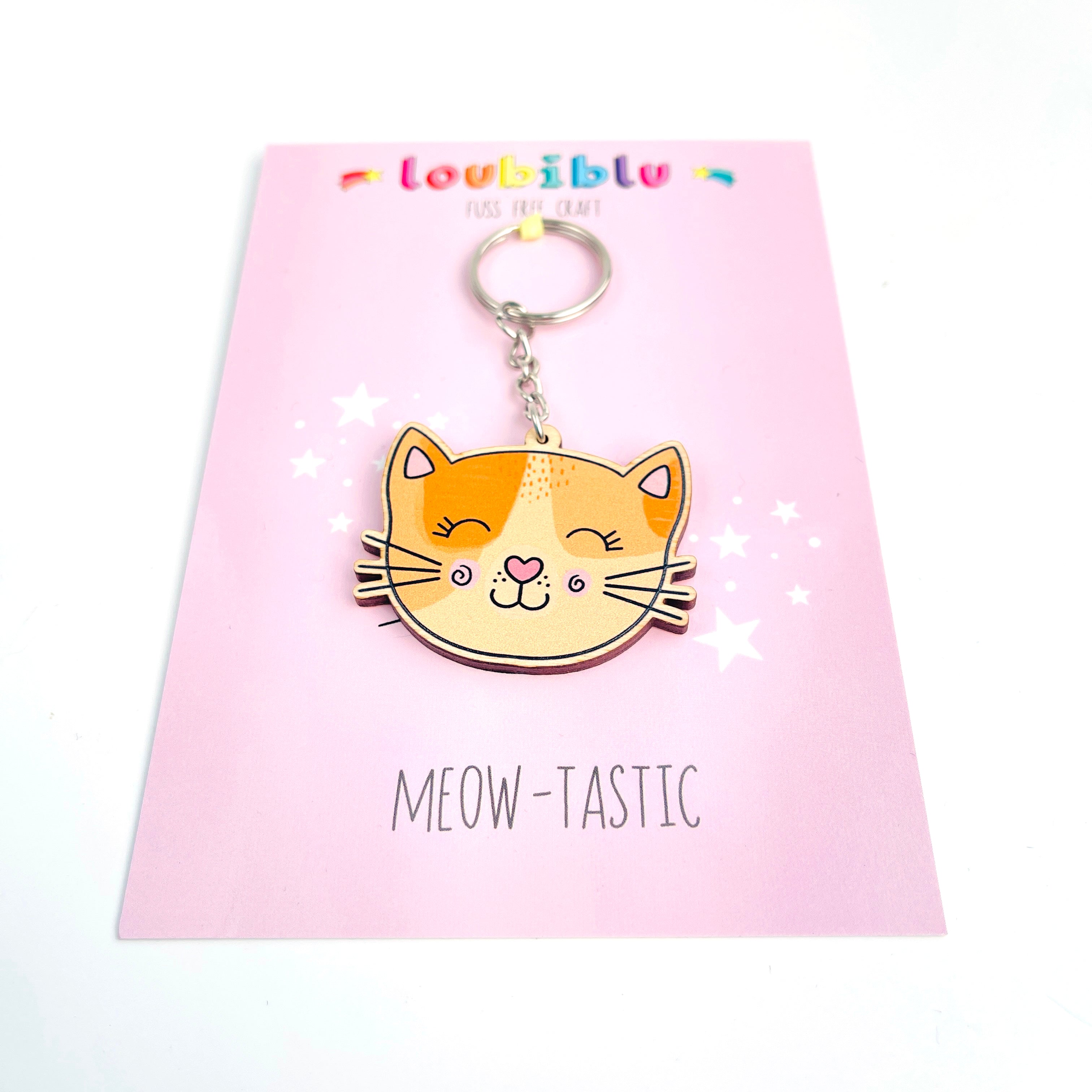 Cat Keyring