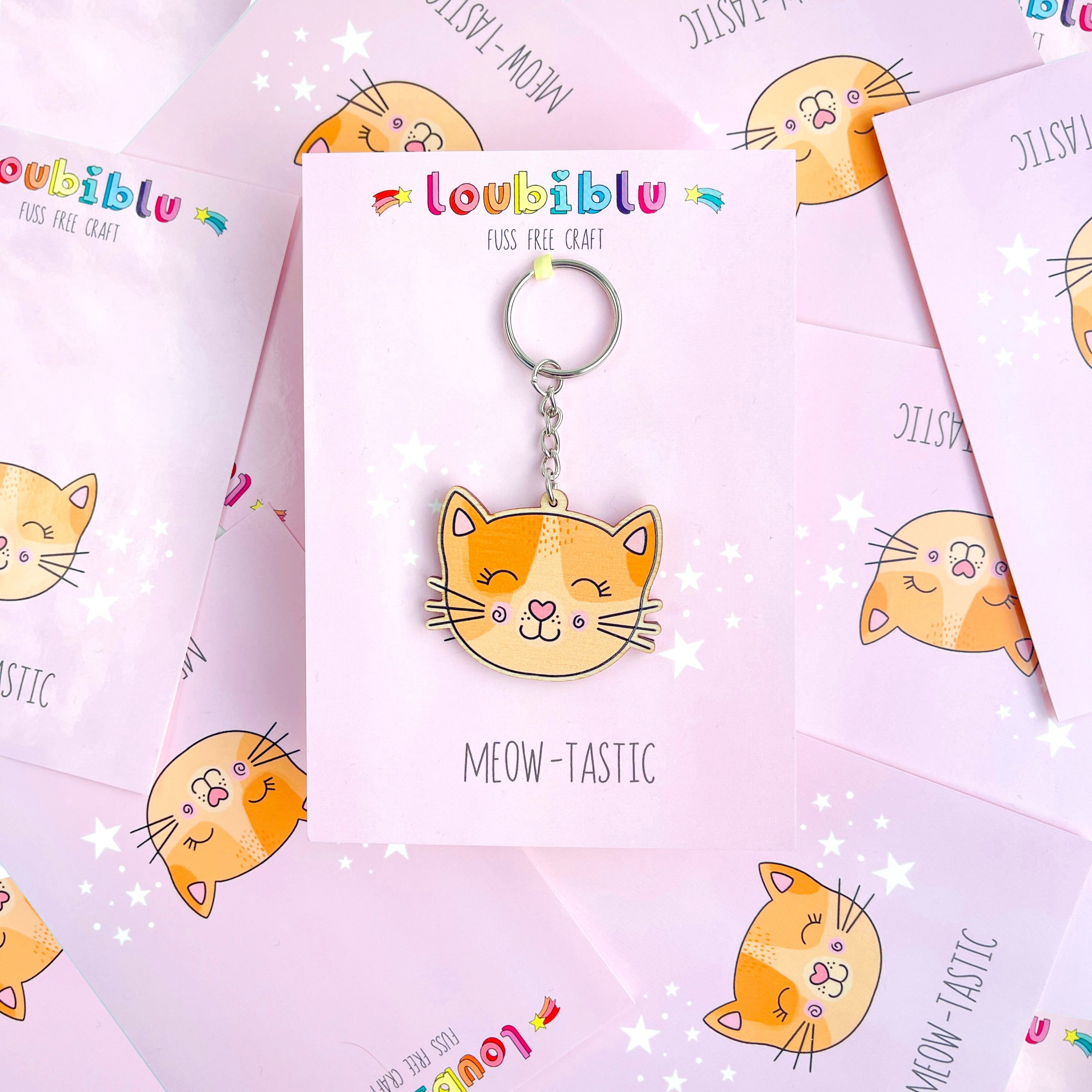 Cat Keyring