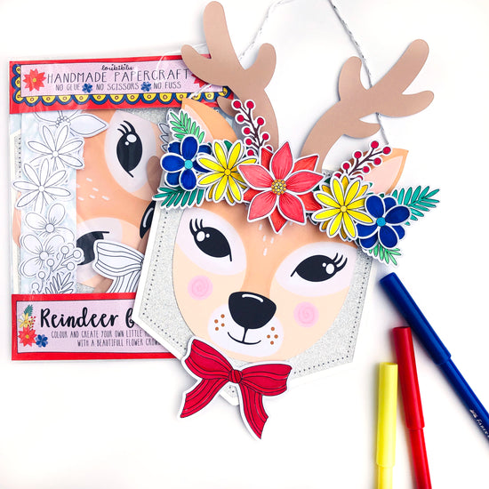 Christmas Reindeer craft - Loubiblu