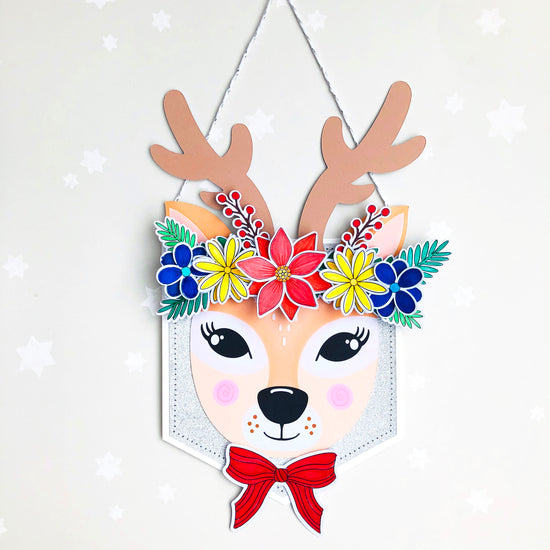 Reindeer kids craft - Loubiblu