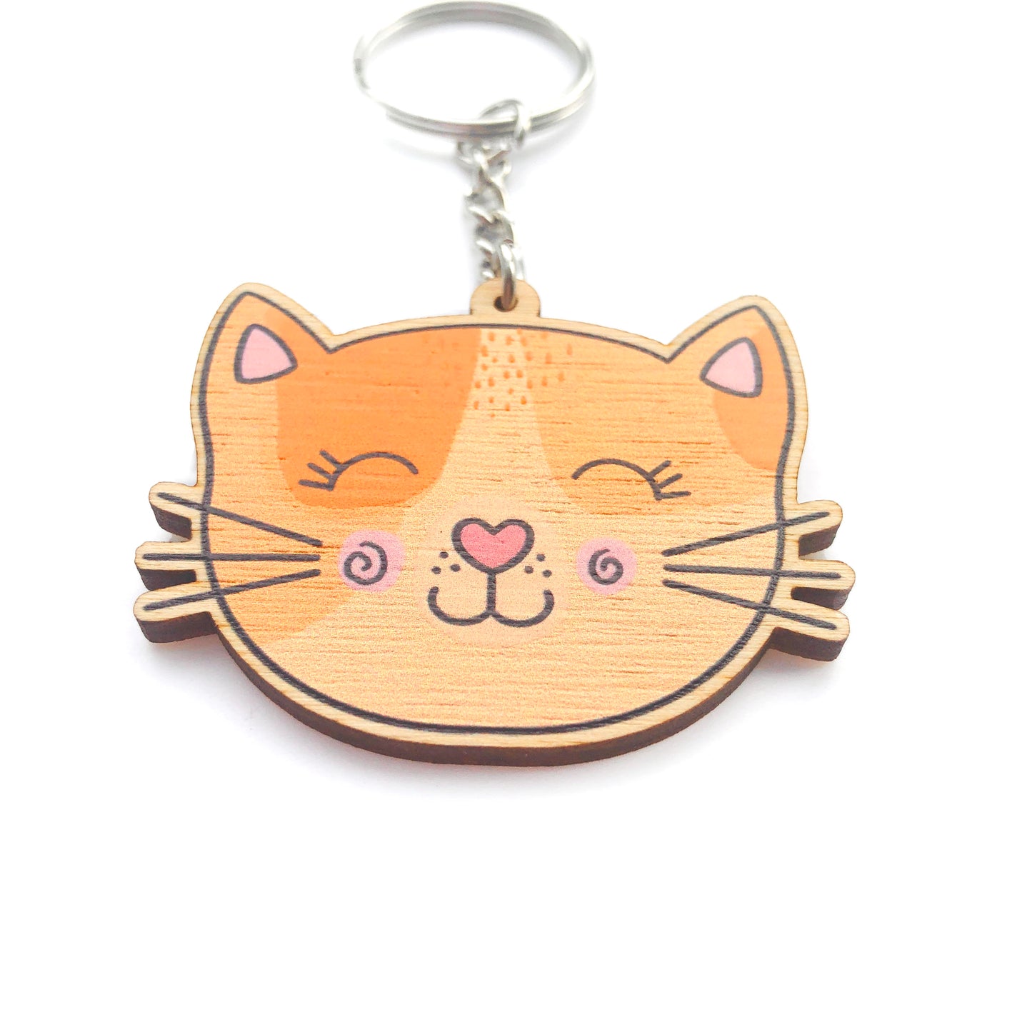 Load image into Gallery viewer, Cat Keyring - Loubiblu

