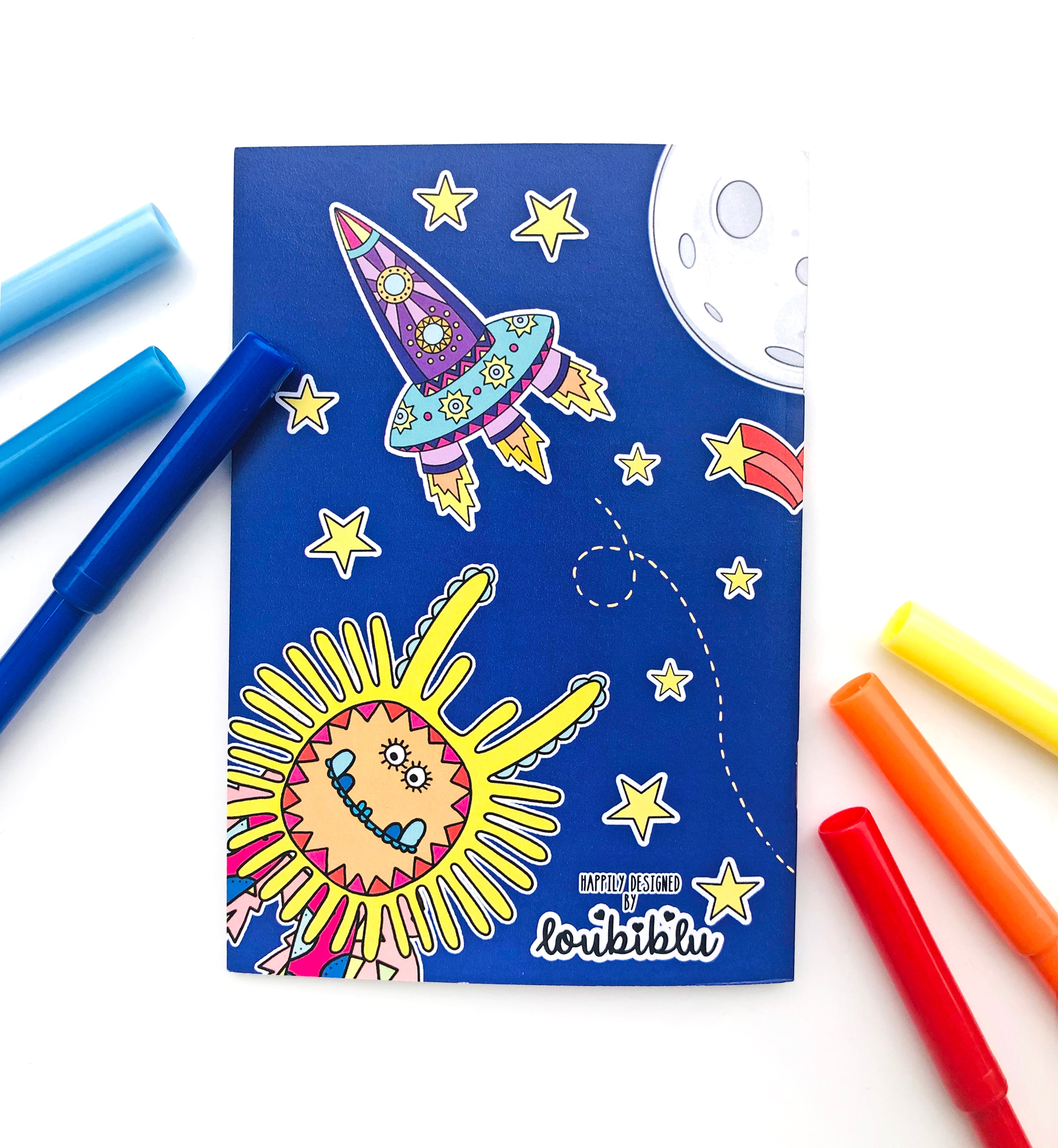 Boys Monster Notebook - Loubiblu